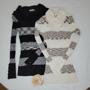 2 Small Long-Sleeve Sweaters by It's Our Time